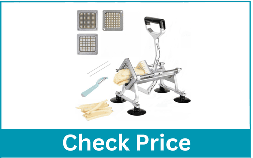 TECFASSIST Fry Cutter For Potatoes Household Slicer