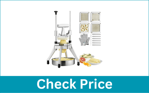 VEVOR Stainless Steel French Fry Cutter  Heavy Duty Cutter 