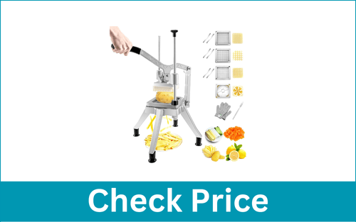 VEVOR Stainless Steel French Fry Cutter Potato Dicer 