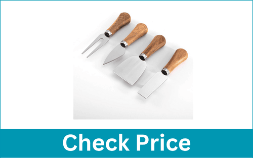 BSSRC 4 Piece -Real wood handles Knife Set