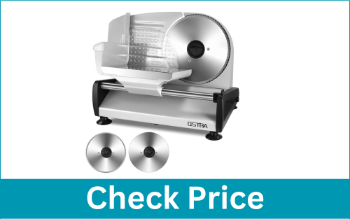 OSTBA Stainless Steel 200W Meat Slicer for Bacon