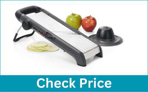 OXO Good Grips Chef's Mandoline Slicer 2.0, Black & Steel