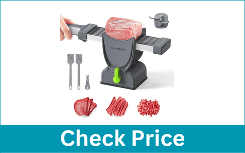 SUPMAKIN Fresh Jerky Meat Slicer
