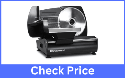 ELITE Gourmet EMT-625B Electric Deli Slicer