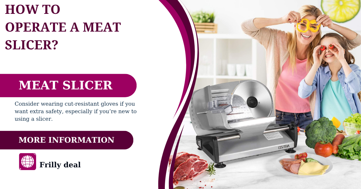 How To Operate A Meat Slicer