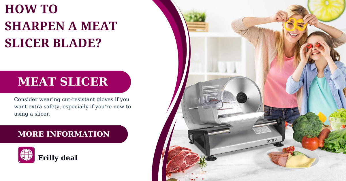 How To Sharpen A Meat Slicer Blade