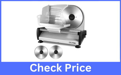 OSTBA Meat Slicer 200W Electric Deli Food Slicer