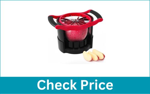 NEWNESS 5.12 Inch Large Heavy Duty 16 Slice Steel Apple Slicer