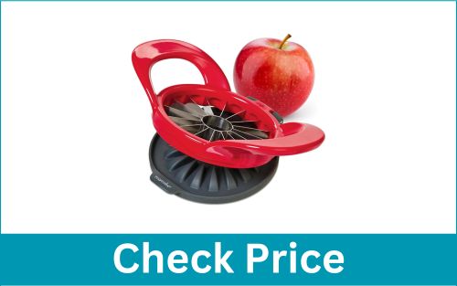 PREPWORKS 16 Slice Thin Cutter Dishwasher Safe Safety Cover Apple Slicer