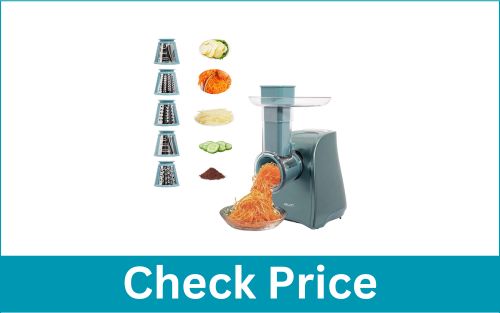 ASLATT One Touch Green With Free Attachments Grater Cheese Electric