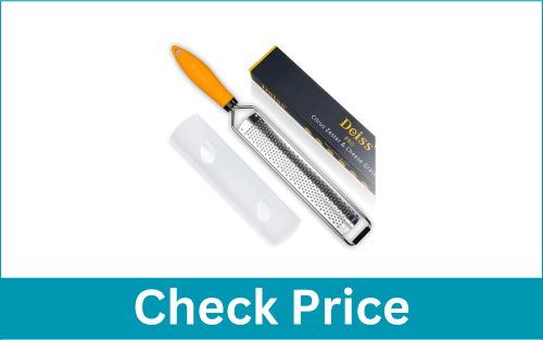DEISS PRO Citrus Lemon Zester Sharp Blade  Grater Parmesan Cheese
