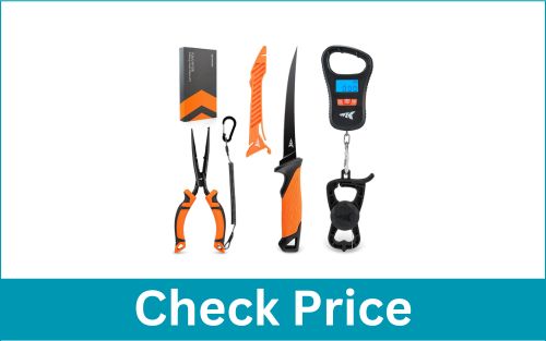 KASTKING Tough Tide Tool Kit Rechargeable Scale Lip Grip Knife Pliers Digital Fish Scale