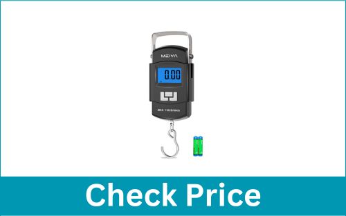 MEIYA 110lb Digital Fishing Scale Backlit LCD Portable Handle Fish Scale