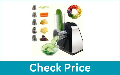 MOKERO Electric Food Shredder with Multiple  and Nuts Automatic Cheese Grater