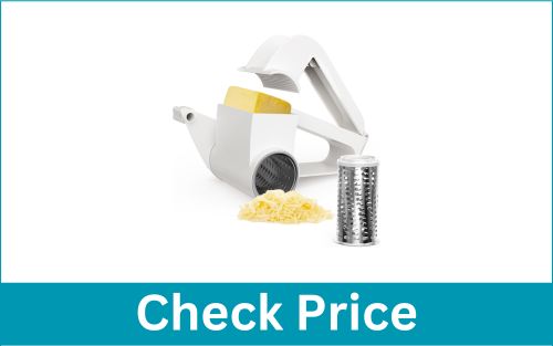 NEZUIBAN Hand Rotary Manual Handle Shredder Nut Vegetable Cheese Parmesan Gr