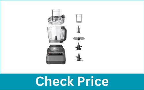 NINJA BN601 9 Cup Professional Plus Food Processor 1000W for Chopping, Mixing, Cheese Grating