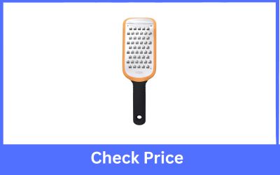OXO Good Grips Coarse Etched Orange Blade Handle Grater Parmesan Cheese