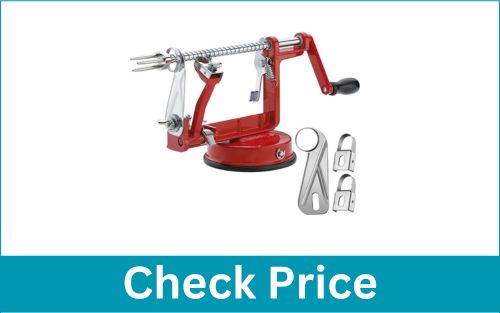 TIGWIN Chrome Alloy Heavy Duty Kitchen Tool Suction Base Peeler Slicer Corer Apple