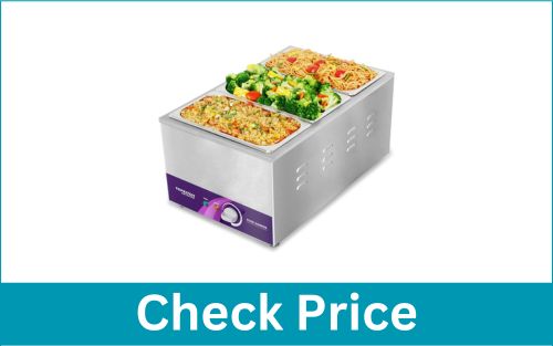 TOPKITCH 18L 3-Pan Warmer
