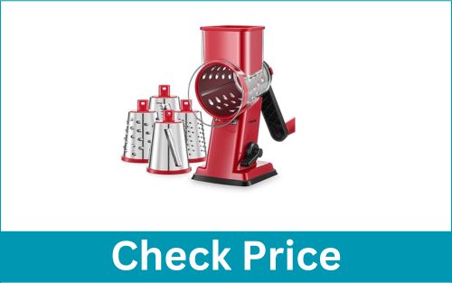 URBANSTRIVE Stainless Steel Container For Kitchen Tools Chef Gifts Box Cheese Grater