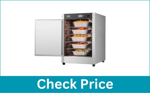 VEVOR 5-Tier Adjustable Stainless Hot Box Warmer