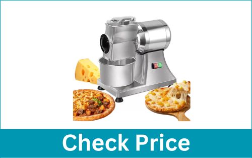 ZAWAYINE Heavy Duty Steel Machine Food Shredder 88 Lbs/Hour Commercial Cheese Grater Commercial