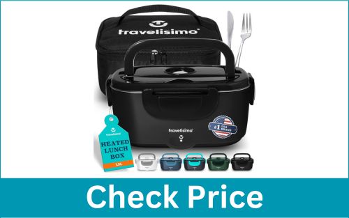 TRAVELISIMO 80W Stainless Steel Lunch Box