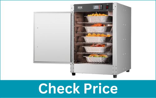 VEVOR 5-Tier Concession Food Warmer Cabinet
