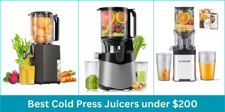 Best Cold Press Juicers under $200