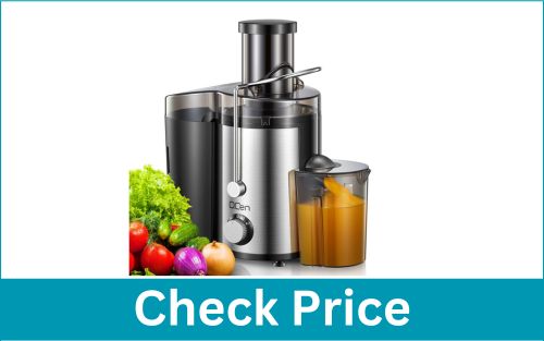 QCEN 800W Wide Mouth 3” Feed Centrifugal Juicer