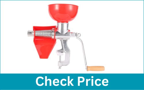 EJOYOUS Aluminum Manual Tomato Press