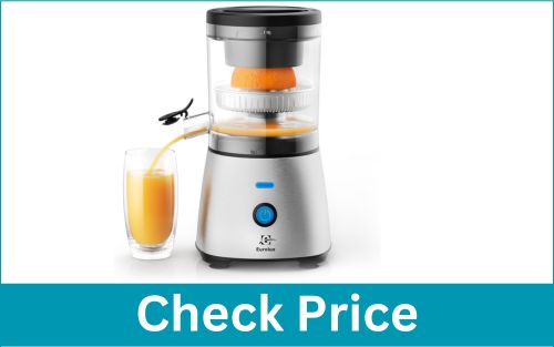 EUROLUX One-Touch Stainless Steel Electric Lemon Juicer