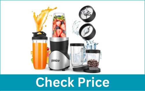 GANIZA Smoothie Blender 900W Portable Cups