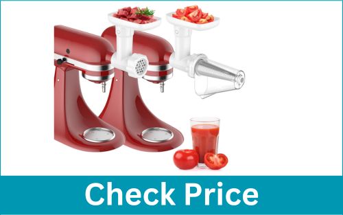 INNOMOON KitchenAid Strainer Grinder Sausage Set
