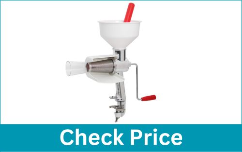 KITCHEN CROP 250 Clamp Based Produce Skin Seed Remover Tomato Juicer