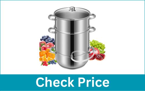 VIVOHOME 11QT Stainless Steel Juice Extractor