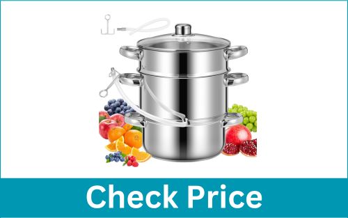 VIVOHOME 5QT Stainless Steel Juice Steamer