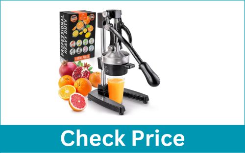 ZULAY KITCHEN Cast Iron Heavy Duty Lemon Juicer
