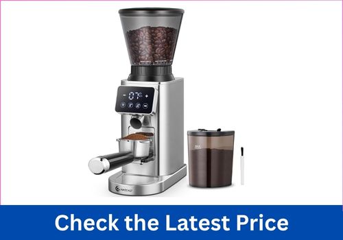 AMZCHEF Adjustable Electric Coffee-Grinder