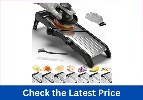 BINGBING Adjustable Stainless Steel Mandoline Vegetable Slicer