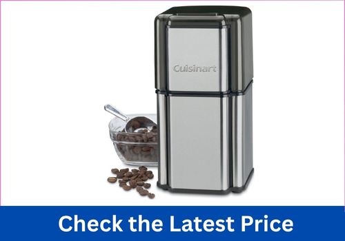  Cuisinart DCG-12BC Central Coffee Stainless Steel Grinder