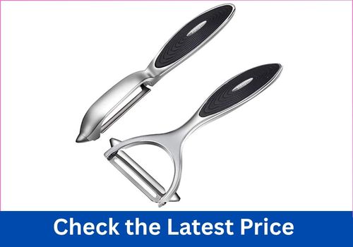  FUHUY Y-Shaped and I-Shaped Vegetable Peeler Set 