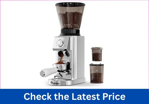 IAGREEA Conical Burr Coffee Grinder