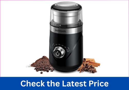 SHARDOR Electric Adjustable Coffee Grinder for French Press