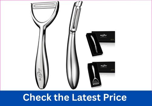 SUCCFLY Ultra Sharp Potato Apple Carrot Peeler
