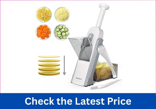 SupMaKin Adjustable Thickness Mandoline Vegetable Slicer