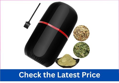 TURIMON Electric Stainless Steel Weed Grinder